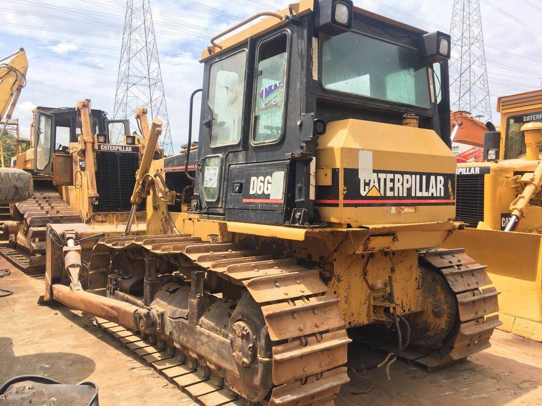 Kedatangan Baru Digunakan Caterpillar D6g Buldoser 2 Set Tersedia 3 Tahun Garansi