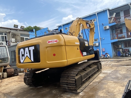 Mesin Konstruksi Excavator Cat Bekas / Excavator Perayap Hidraulik Bekas CAT320D