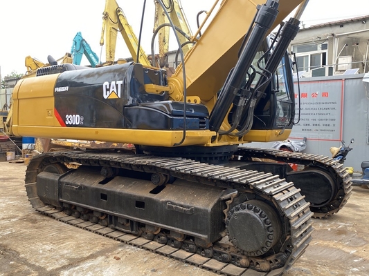 Excavator Mesin Konstruksi 330D CAT Bekas Dengan Bucket 1,5m3