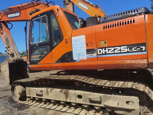 DH225LC - 7 Perayap Hidraulik Digunakan Mesin Konstruksi Excavator Doosan 22 Ton