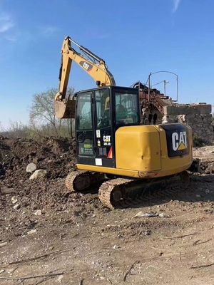 CAT 305.5E Excavator Perayap Hidraulik Kecil Bekas 0.22m3 Bucket 5 Ton