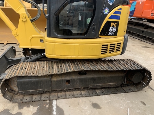 5160KG3 Perayap Hidrolik Ekskavator Komatsu Bekas 5 Ton PC55MR-2