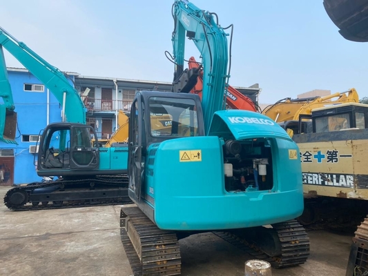 7t Second Hand SK75-8 Hydraulic Crawler Excavator Dengan Bucket 0,4m3 6850KG