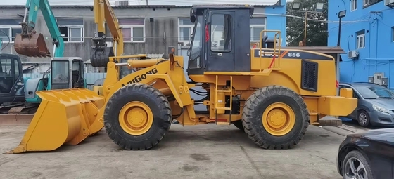 Wheel Loader Liugong CLG856 Bekas Dengan Berat Kerja 16800kg