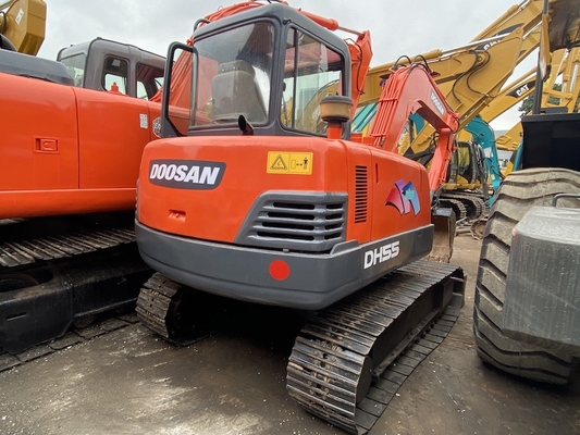 Ekskavator Perayap Hidrolik DH55 Bekas Dengan Berat Kerja 5250KG