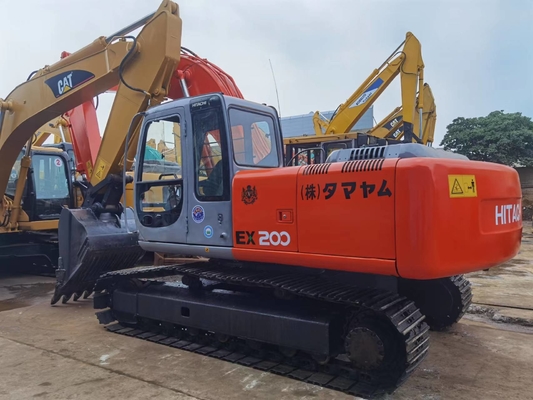 20t Ekskavator Hidrolik Crawler Hitachi EX200-5 Bekas Dengan Bucket 0,8m3 18824,1kg