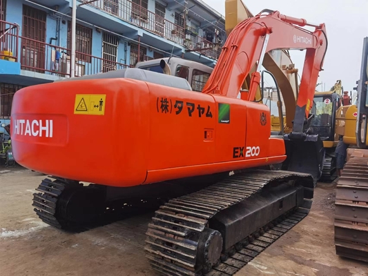20t Ekskavator Hidrolik Crawler Hitachi EX200-5 Bekas Dengan Bucket 0,8m3 18824,1kg