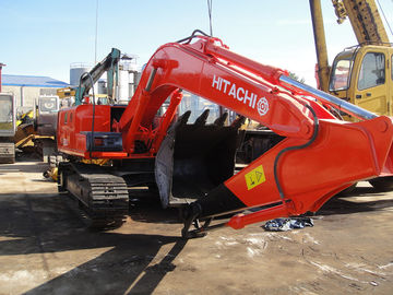 Excavator EX120-5 Hitachi 12 Ton yang Digunakan Jepang Tidak Ada Kebocoran Minyak Dengan 6 Silinder