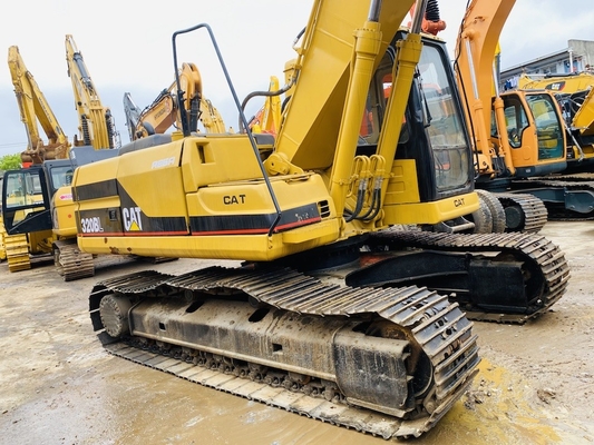 Original Jepang Cat 320b bekas excavator, ulat digunakan trek excavator 20 ton