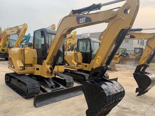 Original Jepang Cat 306D tangan kedua Hydraulic Crawler Excavator, Caterpillar Digunakan Track Excavator 6 Ton