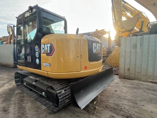 Original Jepang Cat 307E bekas Excavator, Caterpillar bekas Track Excavator 7 Ton