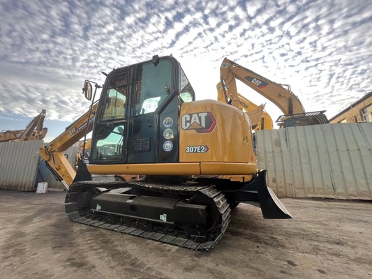 Original Jepang Cat 307E bekas Excavator, Caterpillar bekas Track Excavator 7 Ton