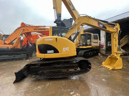 Original Jepang Cat 308D bekas Excavator, Caterpillar bekas Track Excavator 8 Ton