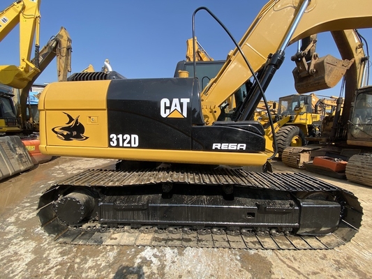 Original Jepang Cat 312D bekas Hydraulic Crawler Excavator, Caterpillar bekas Track Excavator 12 Ton
