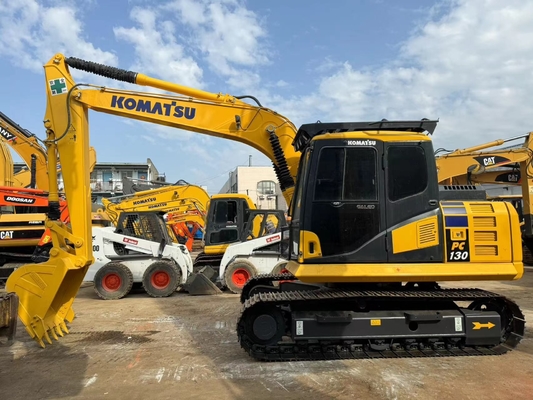 13 Ton Asli Jepang Komatsu PC130-7 Hand Excavator Crawler Dijual