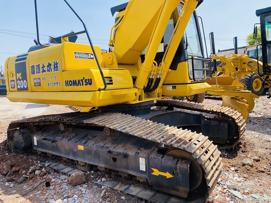 20 Ton Original Jepang Komatsu PC200-7 Hand Excavator Crawler Dijual