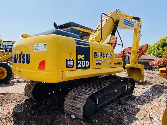 20 Ton Original Jepang Komatsu PC200-7 Hand Excavator Crawler Dijual