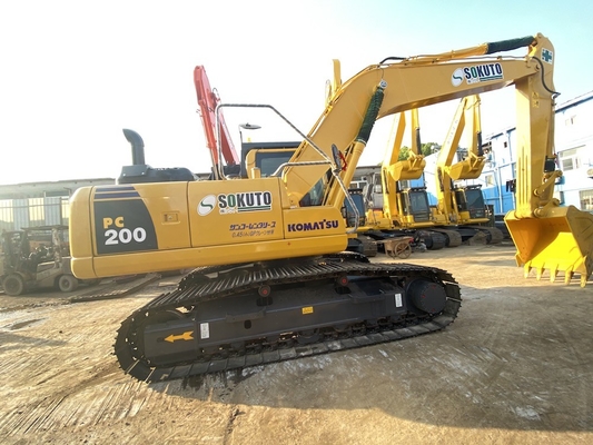 20 Ton Asli Jepang Komatsu PC200-8 Hand Excavator Crawler Dijual