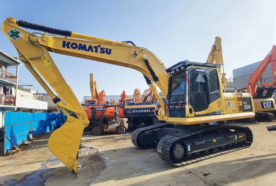 20 Ton Asli Jepang Komatsu PC200-8 Hand Excavator Crawler Dijual