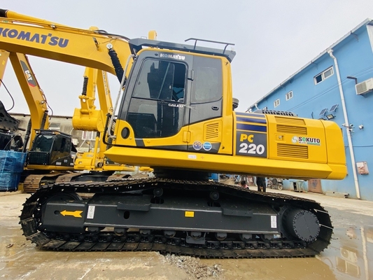22 Ton Asli Jepang Komatsu PC220-8 Hand Excavator Crawler Dijual