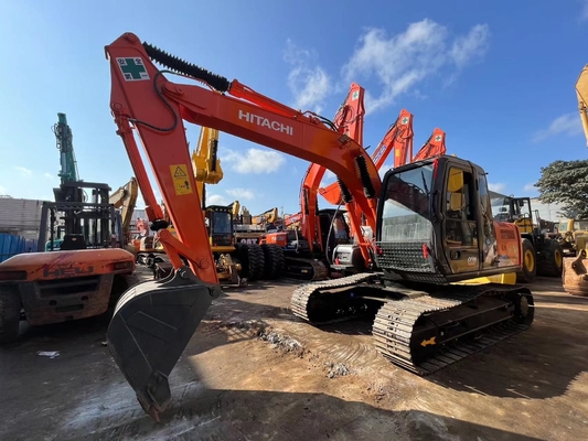 13 Ton Original Jepang Digunakan Hitachi ZX130 Crawler Excavator Dengan 66KW Mesin Daya Dan 0,52m3 Ember Kapasitas