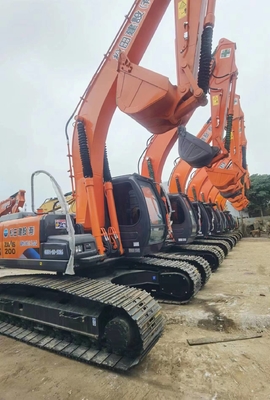 20 Ton Original Jepang Digunakan Hitachi ZX200 Crawler Excavator Dengan 109.6KW Mesin Daya Dan 0,8 m3 Ember Kapasitas