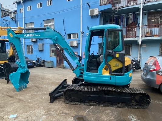 5 Ton Original Jepang Digunakan Kubota KX155 Crawler Excavator Dengan 29,9KW Mesin Daya Dan 0,16 m3 Ember Kapasitas