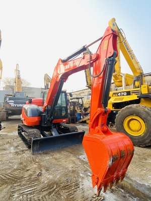 8 Ton Original Jepang Digunakan Kubota KX183 Crawler Excavator Dengan 47,8 KW Mesin Daya Dan 0,31 m3 Ember Kapasitas
