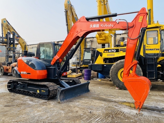 8 Ton Original Jepang Digunakan Kubota KX183 Crawler Excavator Dengan 47,8 KW Mesin Daya Dan 0,31 m3 Ember Kapasitas