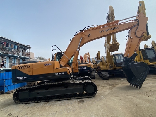 22 Ton Original Jepang bekas Hyundai R220 Crawler Excavator
