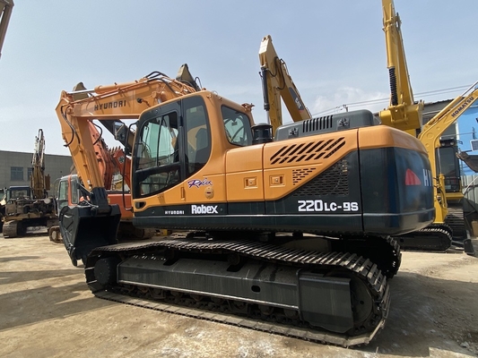 22 Ton Original Jepang bekas Hyundai R220 Crawler Excavator