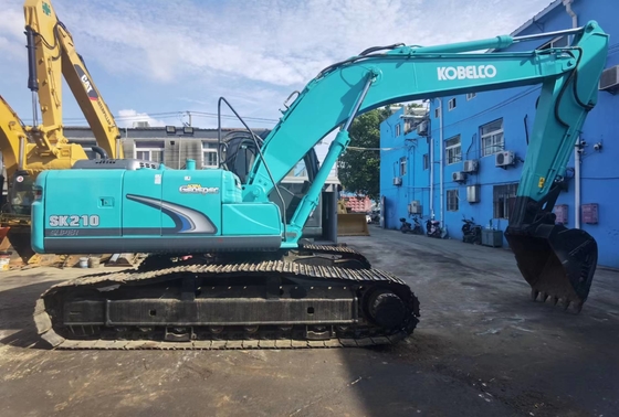 21 Ton Original Jepang Digunakan Kobelco SK210-8 Crawler Excavator Dengan 114KW Mesin Kekuatan Dan 1 m3 Ember Kapasitas