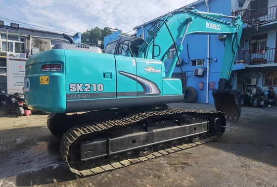 21 Ton Original Jepang Digunakan Kobelco SK210-8 Crawler Excavator Dengan 114KW Mesin Kekuatan Dan 1 m3 Ember Kapasitas
