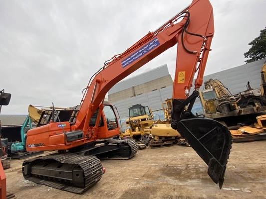 22 Ton Original Digunakan Doosan DX225 Crawler Excavator Dengan 157KW Mesin Kekuatan Dan 1,05m3 Ember Kapasitas