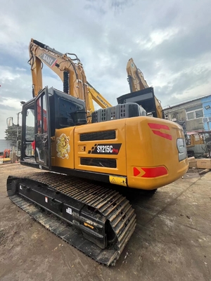 21 Ton Digunakan Sany SY215C Hydraulic Excavator Dengan Kapasitas Ember 1,1 m3