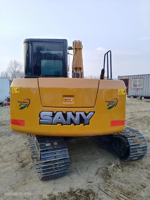 7 Ton Digunakan Sany SY75C Hydraulic Excavator Dengan Kapasitas Ember 0,12 ~ 0,32 m3
