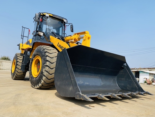 5 Ton Digunakan Liugong CLG856H Wheel Loader 3cbm Bucket Loader