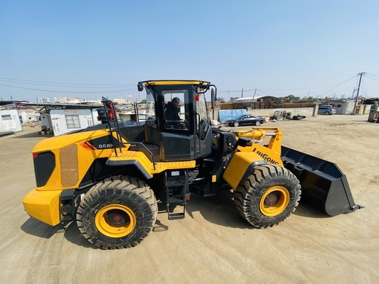 5 Ton Digunakan Liugong CLG856H Wheel Loader 3cbm Bucket Loader