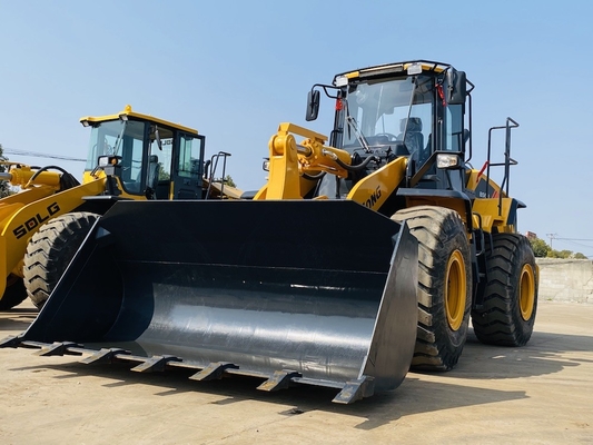 5 Ton Digunakan Liugong CLG856H Wheel Loader 3cbm Bucket Loader
