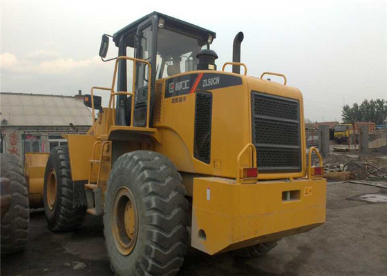 3-5 ton digunakan Liugong ZL50CN wheel loader 1.8-5.6cbm ember loader