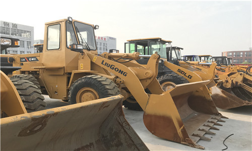3-5 ton digunakan Liugong ZL30E wheel loader 1.5 ∼ 3.0m3 ember loader