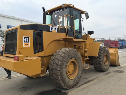 5-6 ton Cat 950G bekas wheel loader 2.9-3.6 m3 ember loader