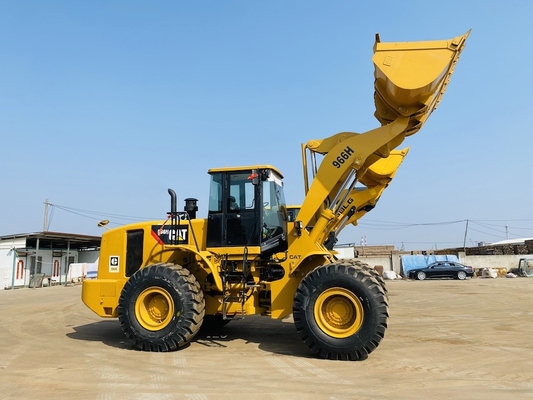 CAT 966H wheel loader bekas 3.4-4.2 m3 loader ember