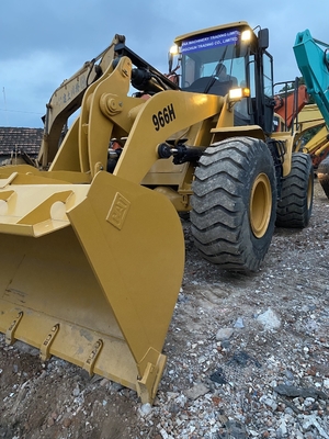 CAT 966H wheel loader bekas 3.4-4.2 m3 loader ember