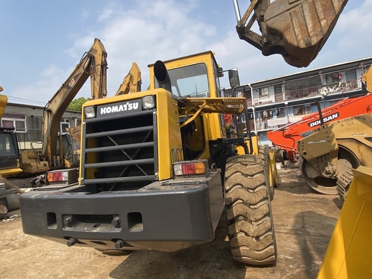3-5 Ton Komatsu WA320-3 Pemuat Roda Bekas Pemuat Depan