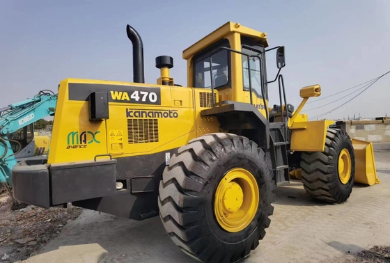 Komatsu WA470-3 wheel loader bekas front loader