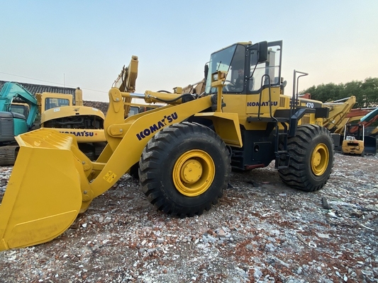Komatsu WA470-3 wheel loader bekas front loader
