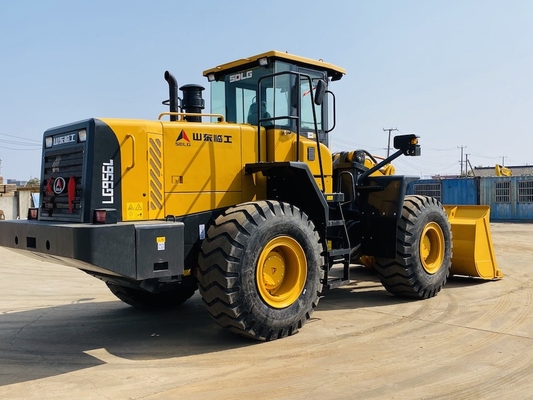 SDLG LG956L bekas Hand Front End Wheel Loader Dengan Kapasitas Ember 2,5-4,5 m3