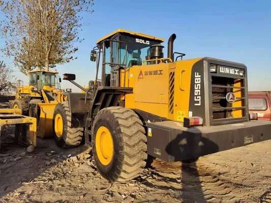 Digunakan SDLG L958F tangan kedua Front End Wheel Loader 5-6Ton