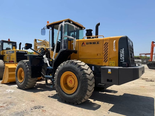 SDLG LG956L bekas Hand Front End Wheel Loader Dengan Kapasitas Ember 2,5-4,5 m3